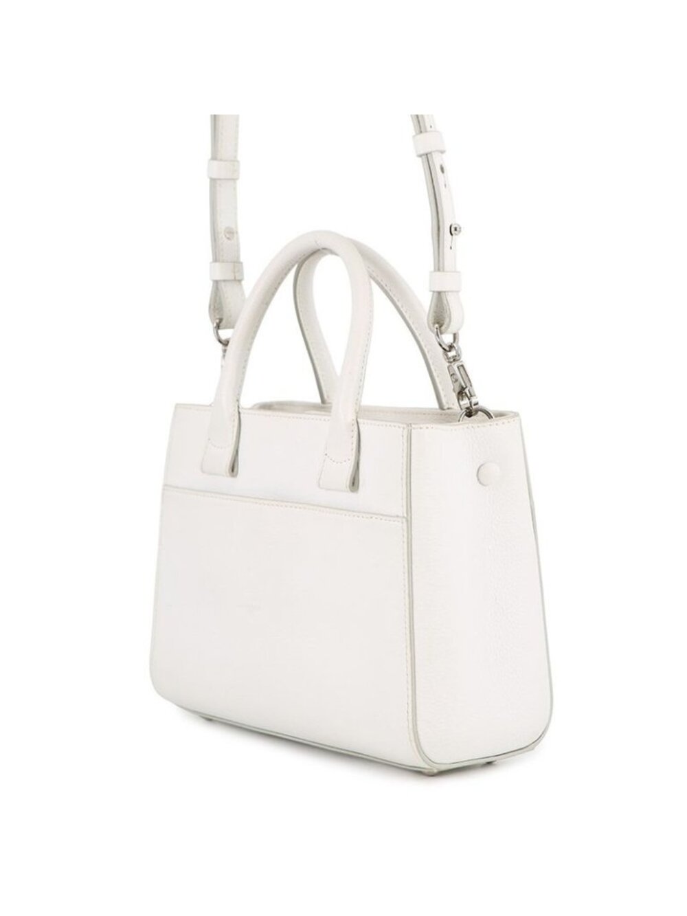 Chanel Handbag CC Logo Neo Executive Small 2-Way White - Picture 2 of 10